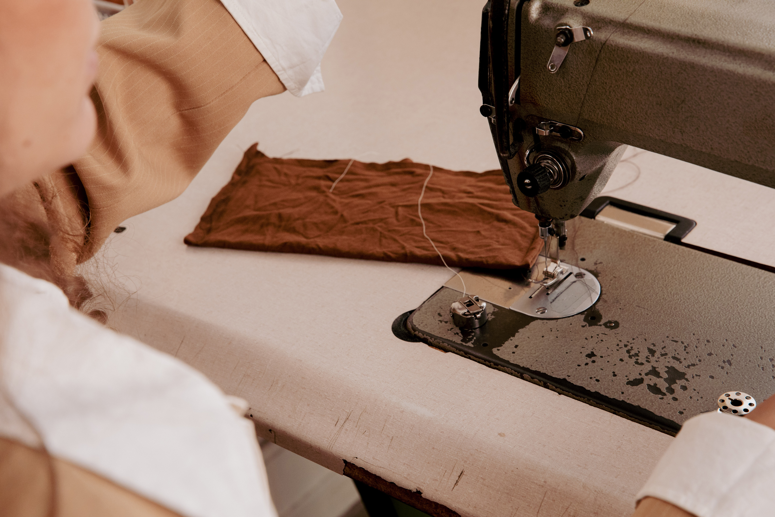 Fashion Designer Sewing